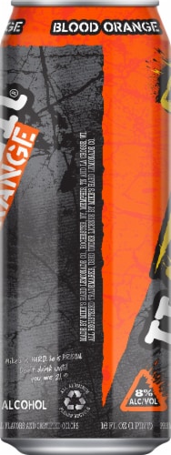 Mike's Harder Blood Orange Hard Lemonade Single Can Perspective: left