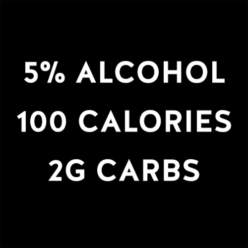 White Claw® Raspberry Hard Seltzer Perspective: left