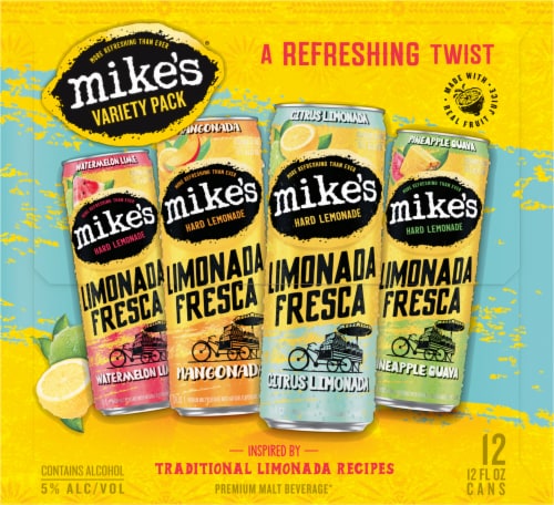 Mike's® Limonada Fresca Variety Pack Perspective: left