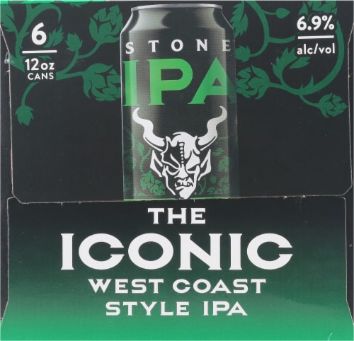 Stone Brewing Co.® IPA Cans Perspective: left
