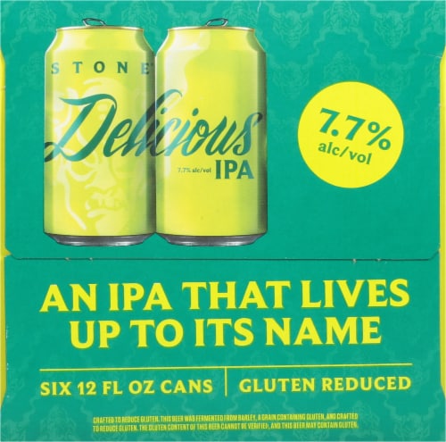 Stone Delicious IPA Perspective: left