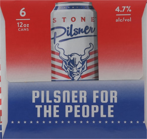 Stone® Domestic Pilsner Beer Perspective: left