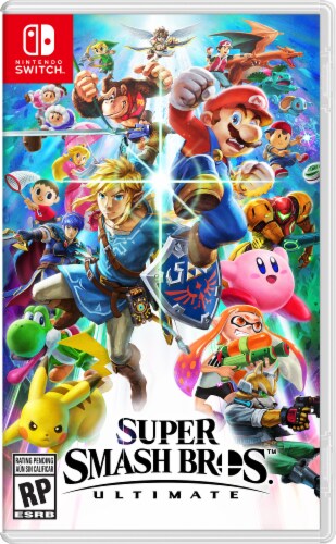 Nintendo Switch Super Smash Bros. Ultimate Bundle Perspective: left