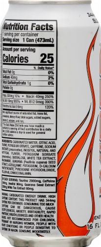 Wired X344 Sugar Free Energy Drink Perspective: left