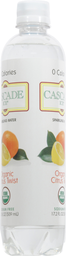 Cascade Ice Citrus Twist Sparkling Water Perspective: left