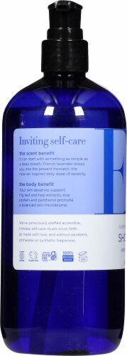 EO Calming French Lavender Shower Gel Perspective: left