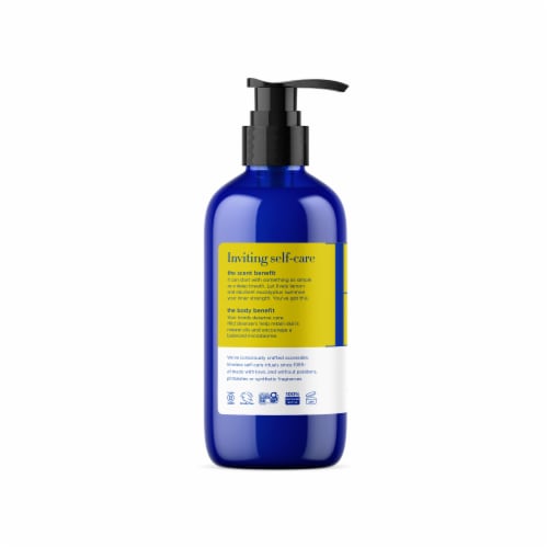 EO Energizing Lemon Eucalyptus Hand Soap Perspective: left