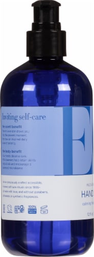 EO Calming French Lavender Soap Perspective: left