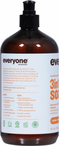 Everyone® Men's 3in1 Cedar Citrus Soap Perspective: left