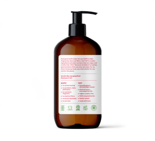 Everyone® Ruby Grapfruit Hand Soap Perspective: left