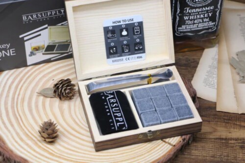 Whiskey Stone Set Perspective: left