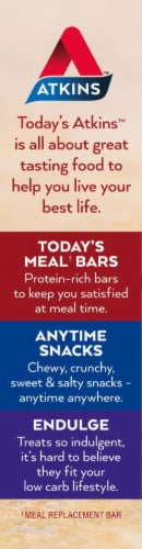 Atkins™ Protein Meal Bar Chocolate Peanut Butter Perspective: left