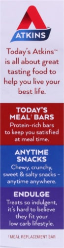 Atkins S'mores Protein Meal Bars Perspective: left