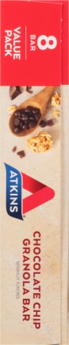 Atkins® Chocolate Chip Granola Bars Perspective: left