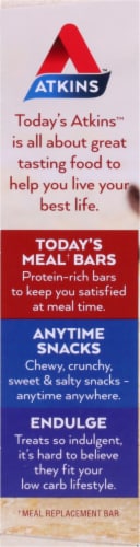 Atkins Vanilla Pecan Crisp Bars 5 Count Perspective: left