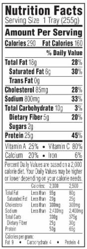 Atkins™ Chicken & Broccoli Alfredo Frozen Meal Perspective: left