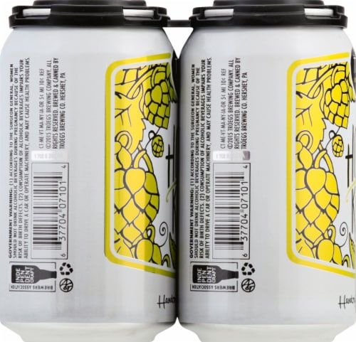 Troegs Independent Brewing Hop Knife Harvest IPA Perspective: left