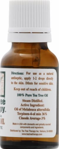 Tea Tree Therapy Tea Tree Oil Perspective: left