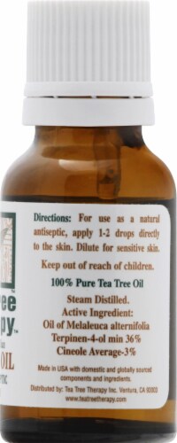 Tea Tree Therapy Tea Tree Oil Perspective: left