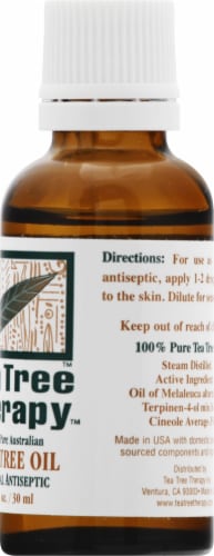 Tea Tree Therapy Tea Tree Oil Perspective: left