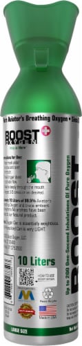 Summit BOO-88503 Boost Oxygen® 10 Liter, Large - Natural Perspective: left