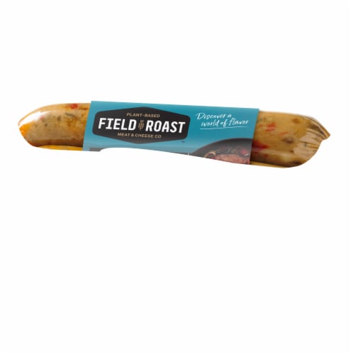 Field Roast Italian Garlic & Fennel Plant-Based Sausage Perspective: left