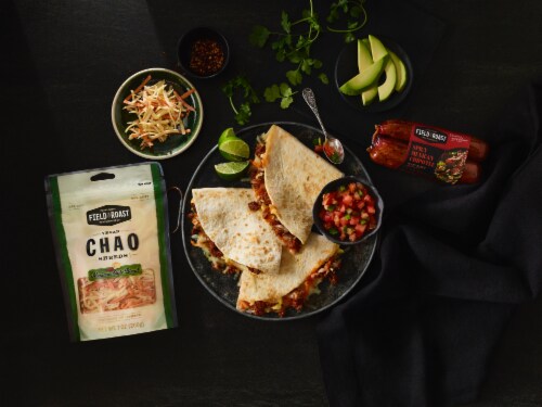 Field Roast Spicy Mexican Chipotle Plant-Based Sausage Perspective: left