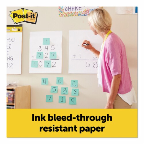Post-it Easel 15x18 Pads Super Sticky Self Stick Easel Pads - White Perspective: left