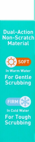 Scotch-Brite™ Fresh Scrub Non-Scratch Scrubber - Blue Perspective: left