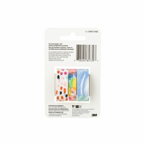 Scotch® Abstract Modern Design Washi Tape Perspective: left
