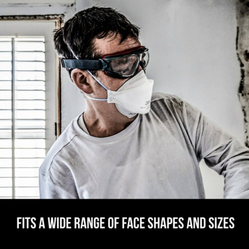 3M™ Aura™ N95 Particulate Respirator Perspective: left