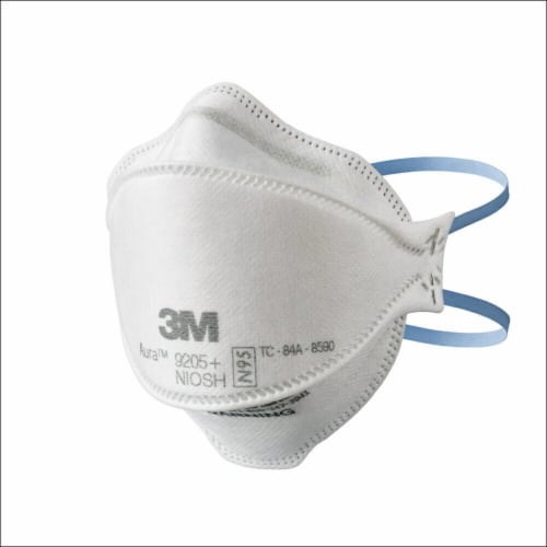 3M Aura™ Particulate Respirator Perspective: left
