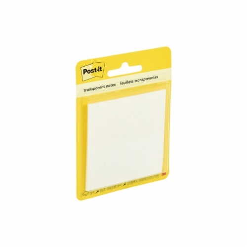 Post-it® Transparent Notes, 2.8 in. x 2 .8 in., 12 Pads/Pack