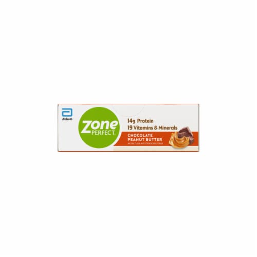 ZonePerfect® Chocolate Peanut Butter Nutrition Bars Perspective: left