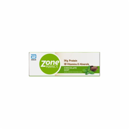 ZonePerfect® Chocolate Mint Nutrition Bars Perspective: left
