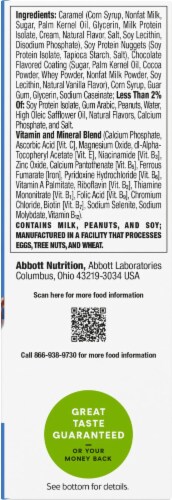 ZonePerfect® Chocolate Caramel Cluster Protein Bars Perspective: left