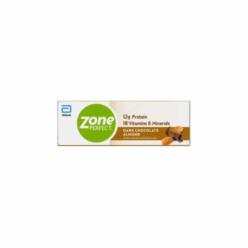 ZonePerfect® Dark Chocolate Almond Nutrition Bars Perspective: left