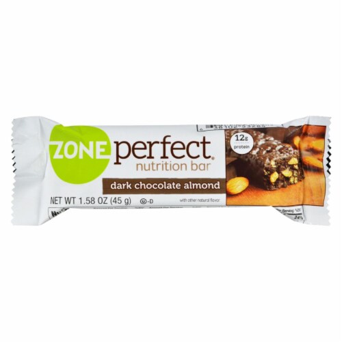 ZonePerfect® Dark Chocolate Almond Protein Energy Bars Perspective: left