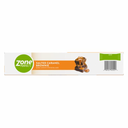 ZonePerfect® Salted Caramel Brownie Nutrition Bar Perspective: left