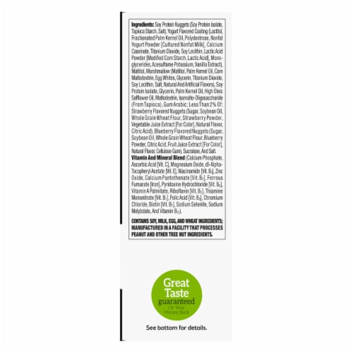 ZonePerfect Macros Fruit Cereal Bar Perspective: left