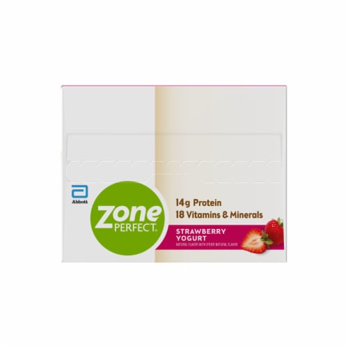 ZonePerfect® Strawberry Yogurt Nutrition Bars Perspective: left