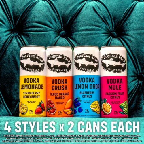 Dogfish Head Vodka Cocktail Mix Pack Perspective: left