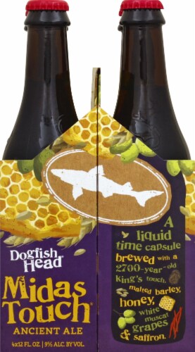 Dogfish Head® Midas Touch Ancient Ale Perspective: left