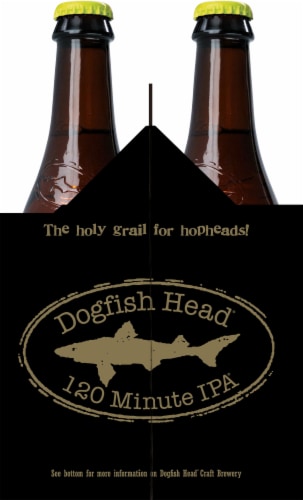 Dogfish Head 120 Min India Pale Ale Perspective: left