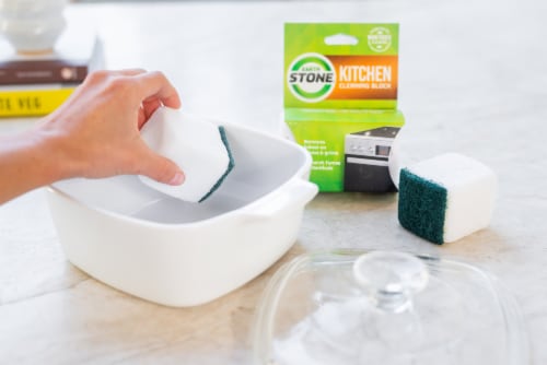 Earthstone KitchenStone® Cleaning Block Perspective: left