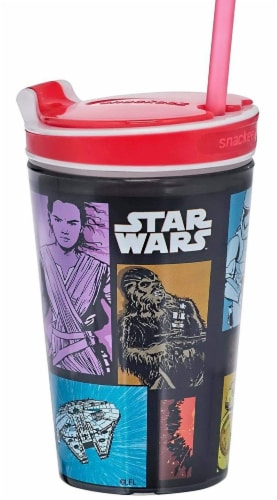 Snackeez Jr - 2-in-1 Snack & Drink Cup Star Wars 7 Movie Edition (Assorted) 2PK Perspective: left