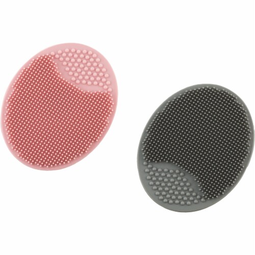 Japonesque® Facial Cleansing Silicone Scrubbers Perspective: left