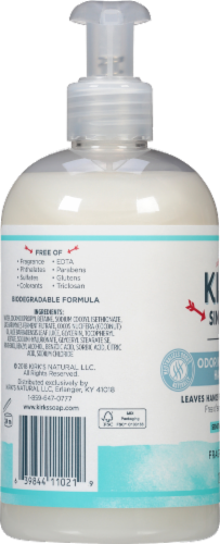 Kirks® Odor Neutralizing Fragrance Free Hand Soap Perspective: left