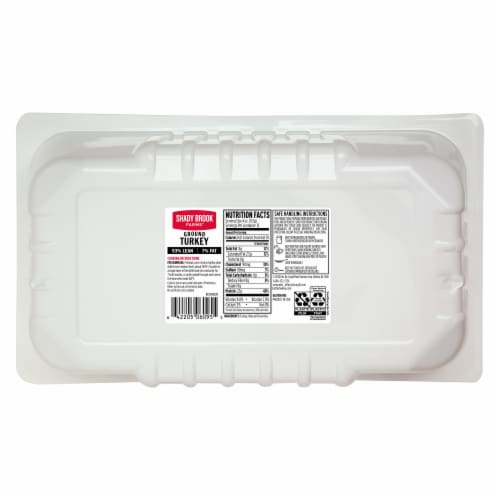 Shady Brook Farms® 93% Lean Ground Turkey Tray Family Pack Perspective: left