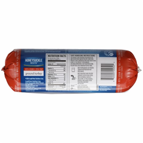 Honeysuckle White® 85% Lean Ground Turkey Roll Perspective: left